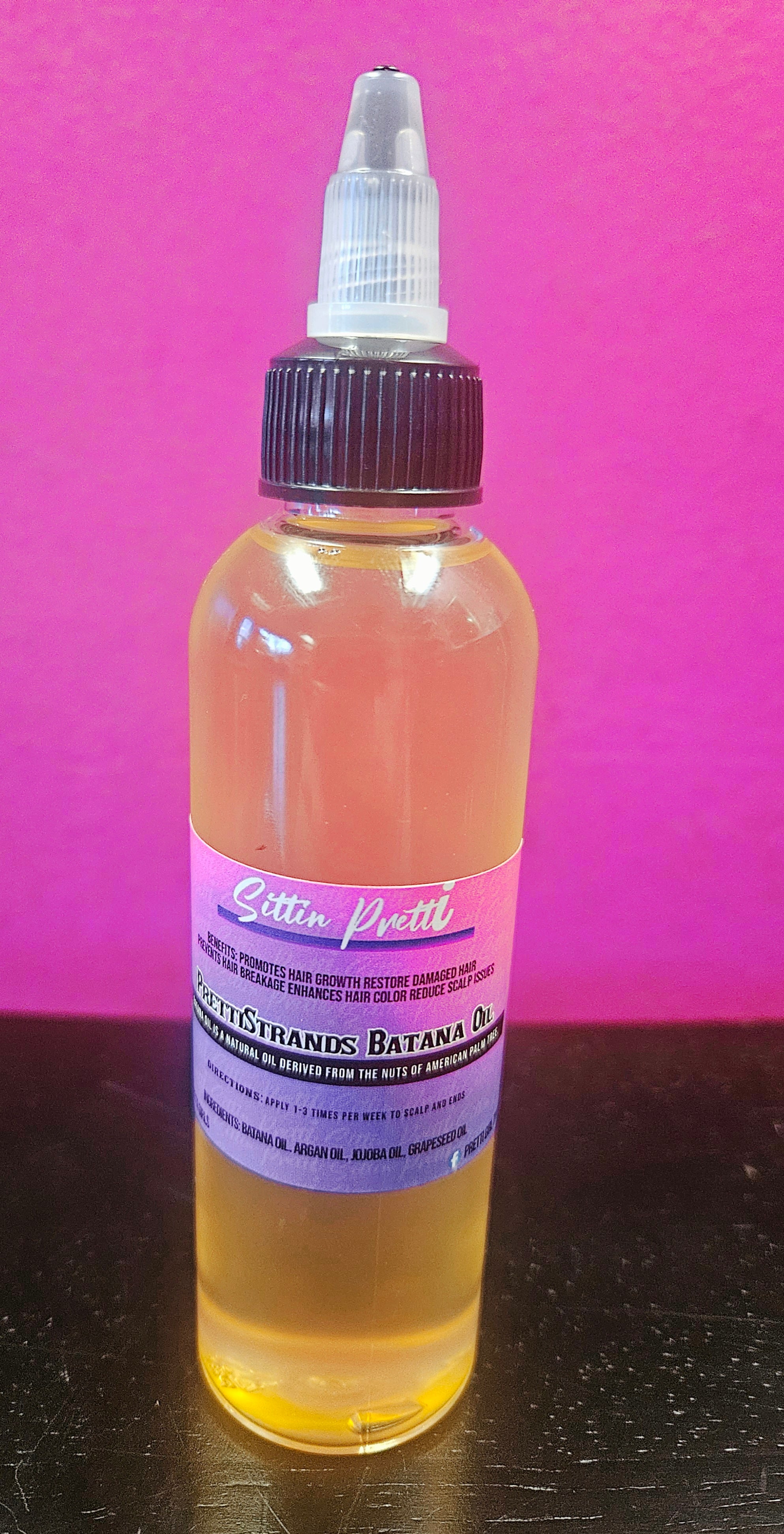 PrettiStrands Batana Oil